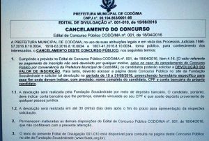 CONCURSO